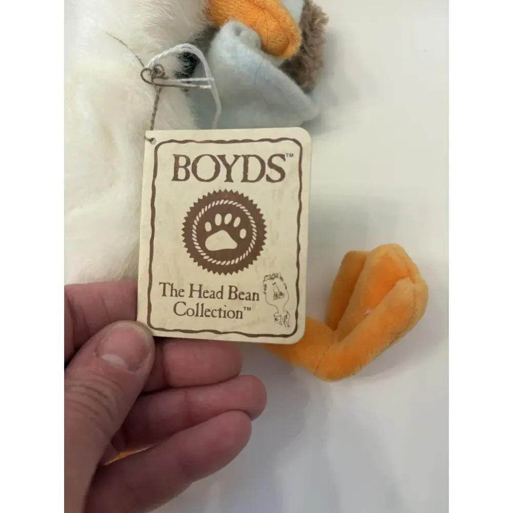 Vintage Boyds Bears Special Delivery Stork Holding Baby Bear in Blanket Plush